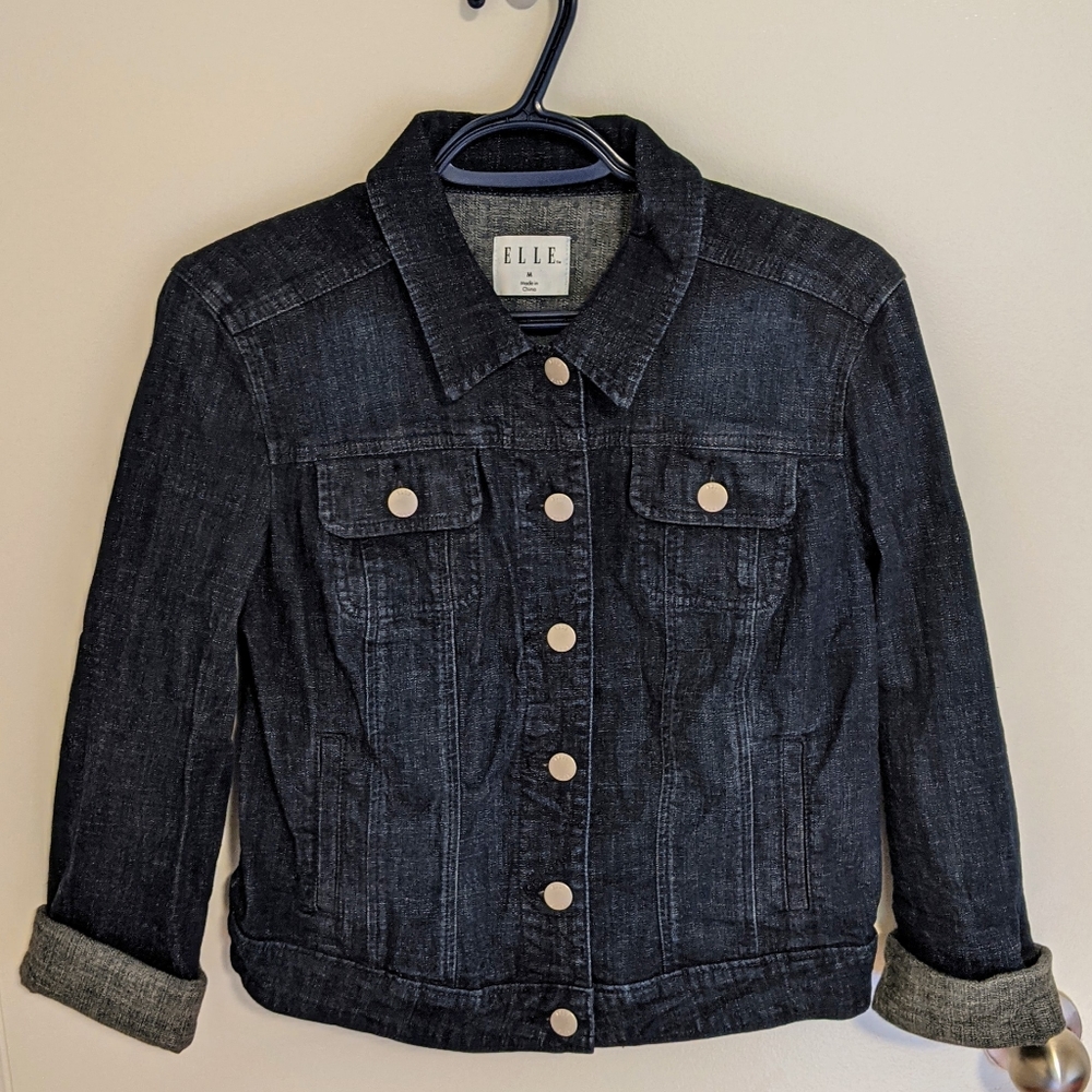 New Women's Medium Elle Jean Jacket